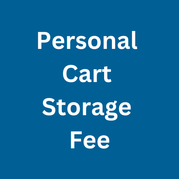Personal Cart Storage Fee (Gas)