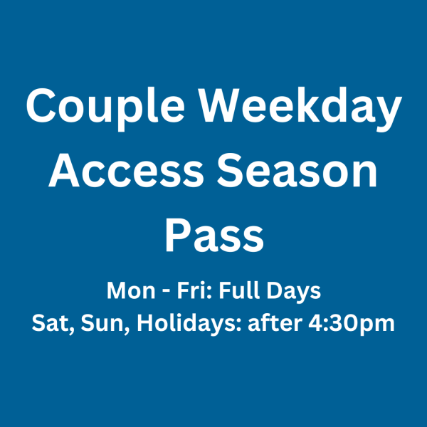Couple Weekday Access Season Pass