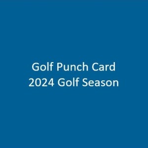 Golf Punch Card